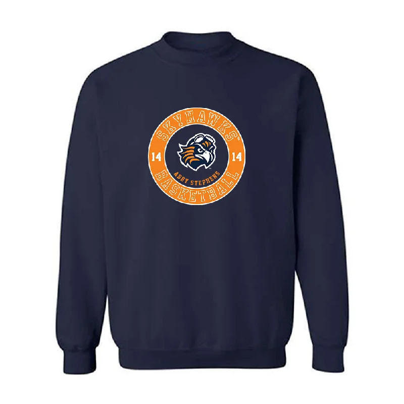UT Martin - NCAA Women's Basketball : Abby Stephens - Classic Fashion Shersey Crewneck Sweatshirt Hoodie with Oversized Fit Loose Comfortable UT Martin - NCAA Women's Basketball : Abby Stephens - Classic Fashion Shersey Crewneck Sweatshirt Hoodie with Oversized Fit Loose Comfortable
