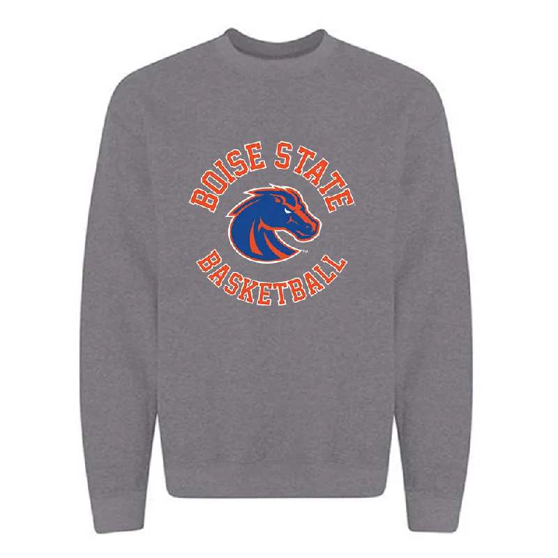 Boise State - NCAA Women's Basketball : Tatum Thompson - Classic Shersey Crewneck Sweatshirt Hoodie with Hem Patch Decorative Personalized Boise State - NCAA Women's Basketball : Tatum Thompson - Classic Shersey Crewneck Sweatshirt Hoodie with Hem Patch Decorative Personalized