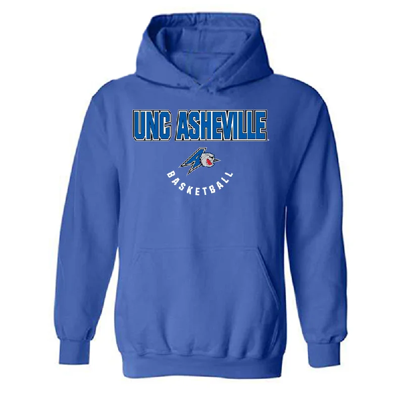 UNC Asheville - NCAA Women's Basketball : Alana Swift - Classic Shersey Hooded Sweatshirt Hoodie with Slim Fit Tailored Modern UNC Asheville - NCAA Women's Basketball : Alana Swift - Classic Shersey Hooded Sweatshirt Hoodie with Slim Fit Tailored Modern