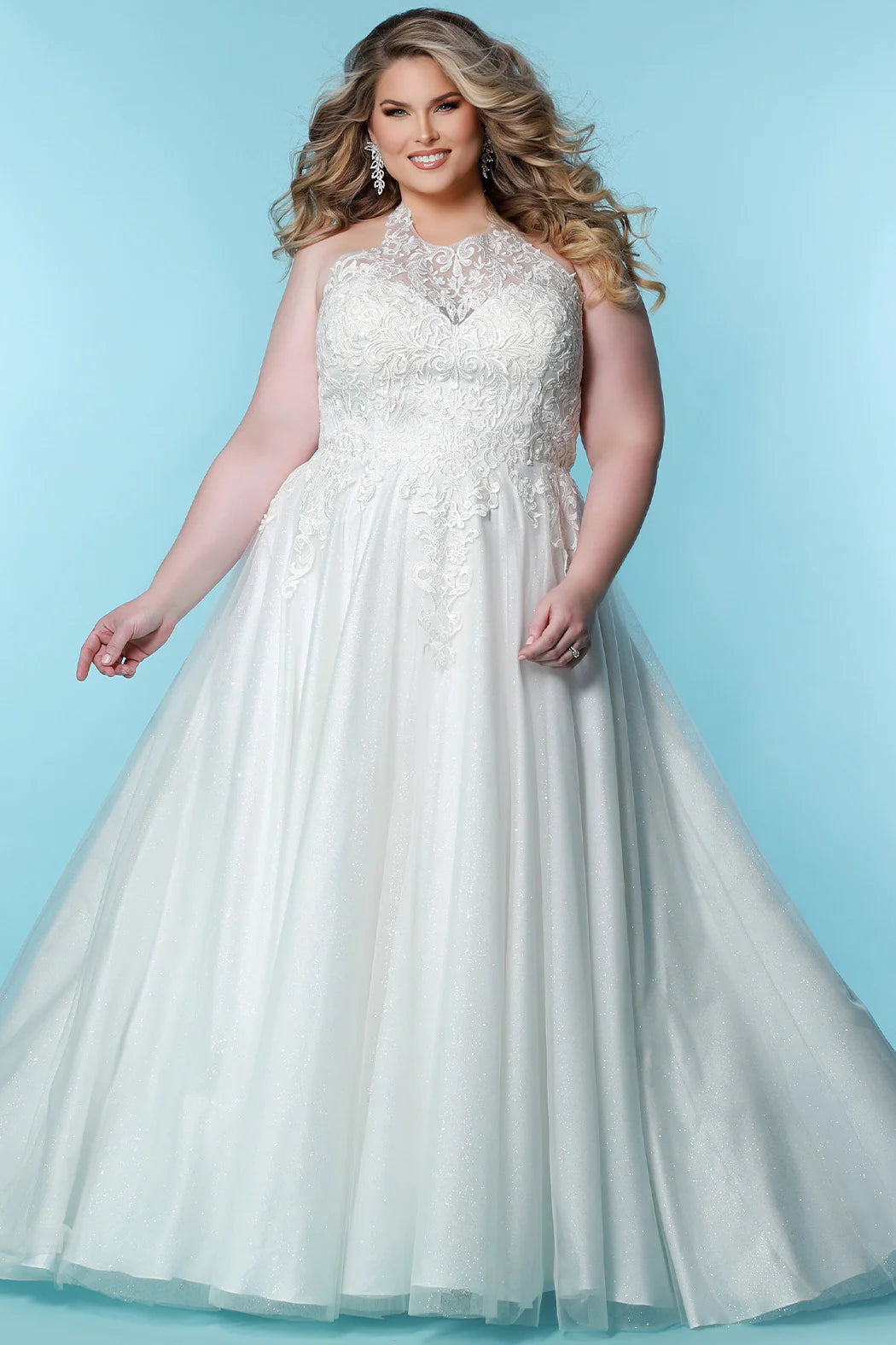 Sydneys Closet SC5284 Roxanne Ivory Bridal Dress Tunics Bestseller popular
