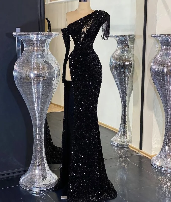 Beautiful Sequin Long Prom Dress, Party Dress Tunics Luxurious premium