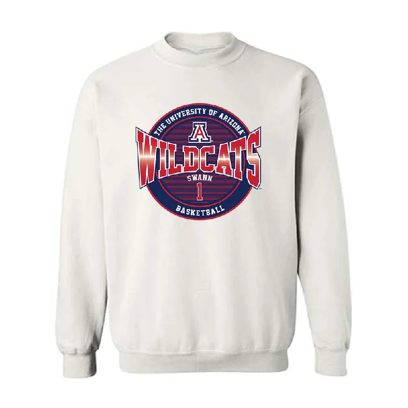 Arizona - NCAA Women's Basketball : Lauryn Swann - Classic Fashion Shersey Crewneck Sweatshirt Hoodie with Drawcord Adjustable Secure Arizona - NCAA Women's Basketball : Lauryn Swann - Classic Fashion Shersey Crewneck Sweatshirt Hoodie with Drawcord Adjustable Secure