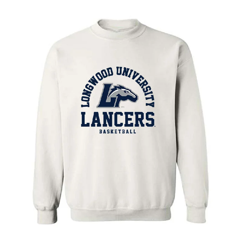 Longwood - NCAA Women's Basketball : Olivia Bowes - Classic Shersey Crewneck Sweatshirt Hoodie with Front Slit Layering Stylish Longwood - NCAA Women's Basketball : Olivia Bowes - Classic Shersey Crewneck Sweatshirt Hoodie with Front Slit Layering Stylish
