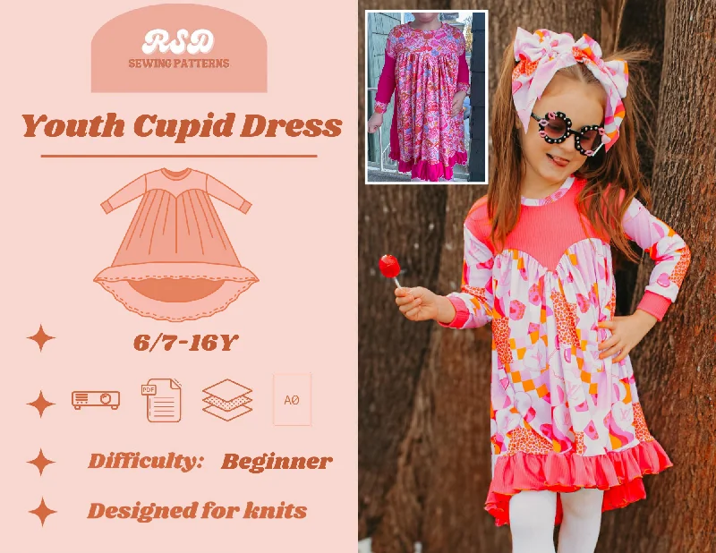 Youth Cupid Dress PDF Tunics Favorite customer