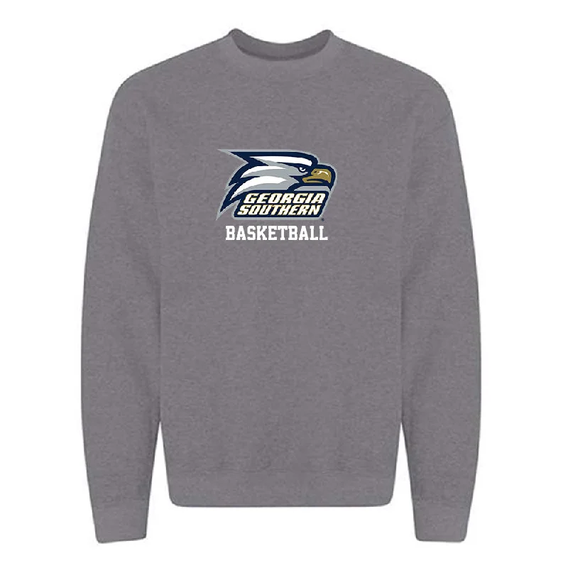 Georgia Southern - NCAA Women's Basketball : McKenna Eddings - Crewneck Sweatshirt Hoodie with Raw Hem Edgy Unfinished Georgia Southern - NCAA Women's Basketball : McKenna Eddings - Crewneck Sweatshirt Hoodie with Raw Hem Edgy Unfinished