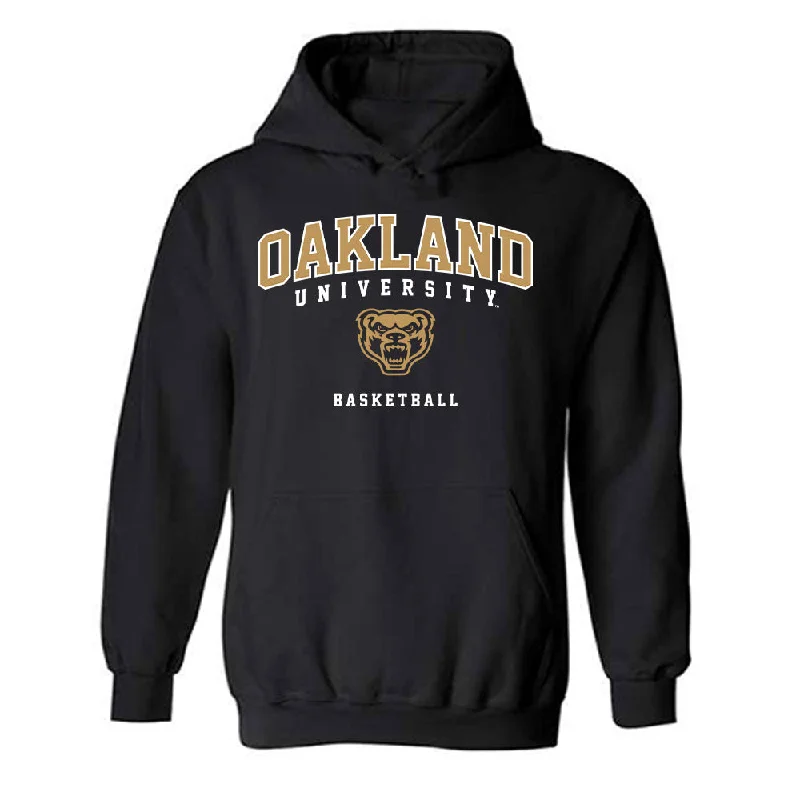 Oakland - NCAA Women's Basketball : Madison Skorupski - Classic Shersey Hooded Sweatshirt Hoodie with Snap Buttons Easy Quick Oakland - NCAA Women's Basketball : Madison Skorupski - Classic Shersey Hooded Sweatshirt Hoodie with Snap Buttons Easy Quick