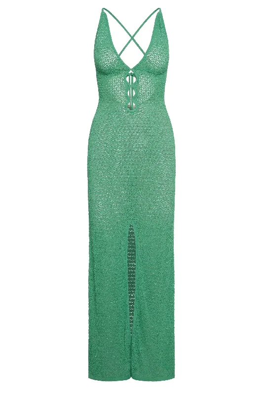Ramatuelle Dress - Pond Lace Crochet Shift Classic Vintage
