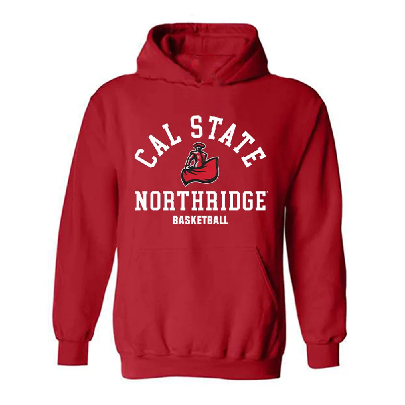 CSUN - NCAA Women's Basketball : Alondra Lizama - Classic Fashion Shersey Hooded Sweatshirt Hoodie with Button Classic Timeless CSUN - NCAA Women's Basketball : Alondra Lizama - Classic Fashion Shersey Hooded Sweatshirt Hoodie with Button Classic Timeless