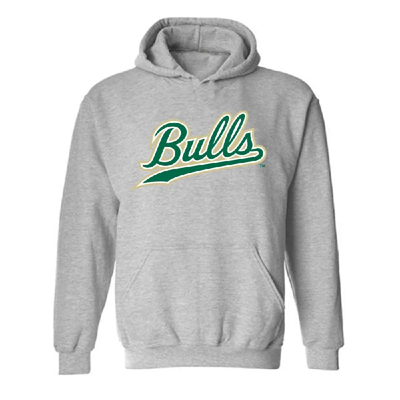 USF - NCAA Women's Basketball : Yana Karamfilova - Classic Fashion Shersey Hooded Sweatshirt Hoodie with High-Low Hem Asymmetrical Trendy USF - NCAA Women's Basketball : Yana Karamfilova - Classic Fashion Shersey Hooded Sweatshirt Hoodie with High-Low Hem Asymmetrical Trendy