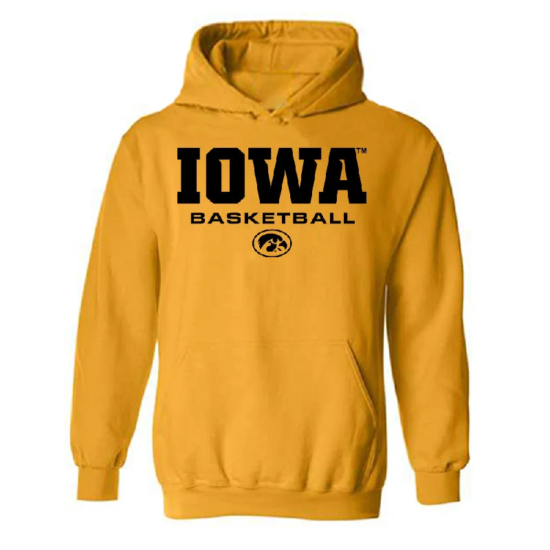 Iowa - NCAA Women's Basketball : Sydney Affolter - Classic Shersey Hooded Sweatshirt Hoodie with Pastel Soft Subtle Iowa - NCAA Women's Basketball : Sydney Affolter - Classic Shersey Hooded Sweatshirt Hoodie with Pastel Soft Subtle