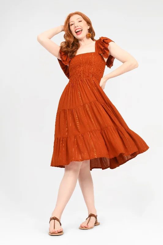 Mariella Dress Square Neckline Feminine