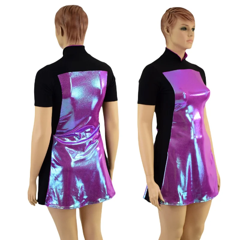 TNG Cosplay A Line Dress Boatneck Modish Everyday