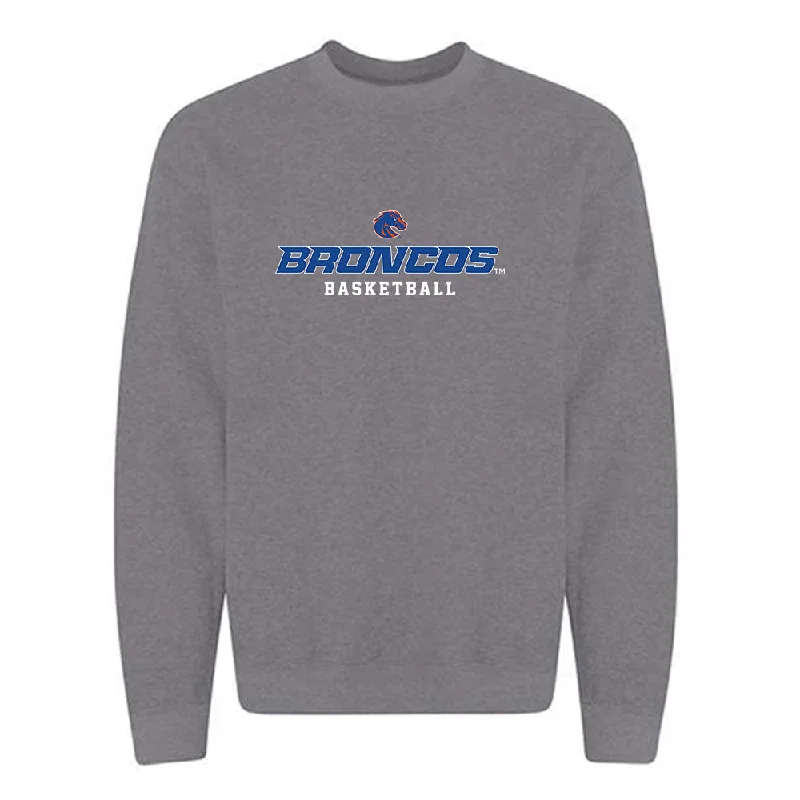 Boise State - NCAA Women's Basketball : Tatum Thompson - Classic Fashion Shersey Crewneck Sweatshirt Hoodie with Hem Applique Textured Unique Boise State - NCAA Women's Basketball : Tatum Thompson - Classic Fashion Shersey Crewneck Sweatshirt Hoodie with Hem Applique Textured Unique