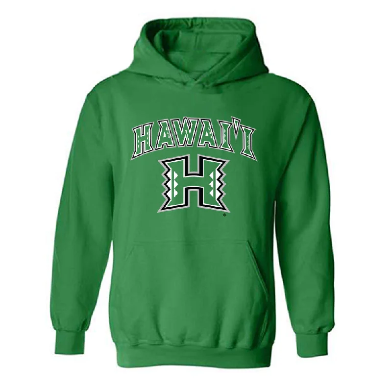 Hawaii - NCAA Women's Basketball : Amelia Uhila - Classic Shersey Hooded Sweatshirt Hoodie with Set-In Sleeves Structured Classic Hawaii - NCAA Women's Basketball : Amelia Uhila - Classic Shersey Hooded Sweatshirt Hoodie with Set-In Sleeves Structured Classic