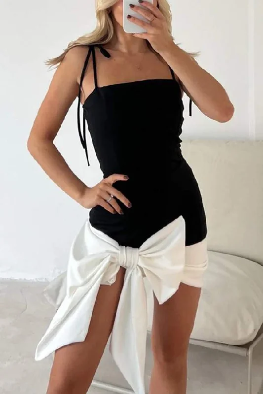 VALENTINE S DAY STRAP SLIM FIT SEXY BOW DRESS PARTY DRESS sweetheart Neckline Romantic VALENTINE S DAY STRAP SLIM FIT SEXY BOW DRESS PARTY DRESS sweetheart Neckline Romantic