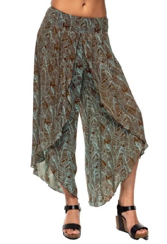 Printed Cau-07 Pants Classic Pleated Pants
