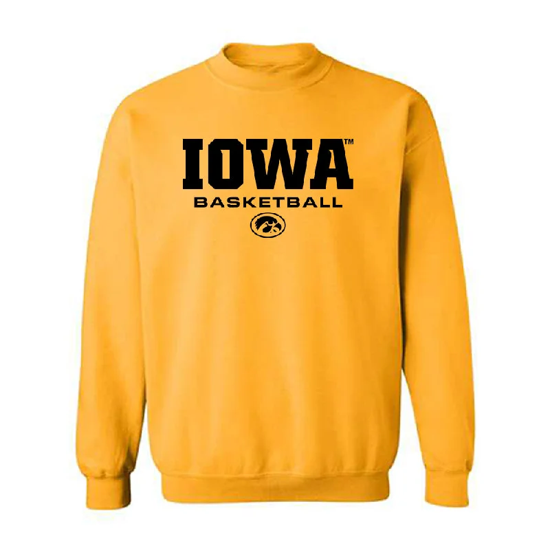 Iowa - NCAA Women's Basketball : Sydney Affolter - Classic Shersey Crewneck Sweatshirt Hoodie with Neon Bright Vibrant Iowa - NCAA Women's Basketball : Sydney Affolter - Classic Shersey Crewneck Sweatshirt Hoodie with Neon Bright Vibrant