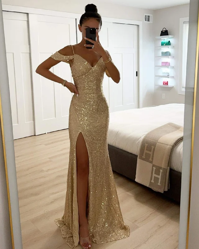SPRING SLING SEQUIN SPLIT DRESS INS LEISURE LOOSE PARTY DRESS Turtleneck Neckline Stylish SPRING SLING SEQUIN SPLIT DRESS INS LEISURE LOOSE PARTY DRESS Turtleneck Neckline Stylish
