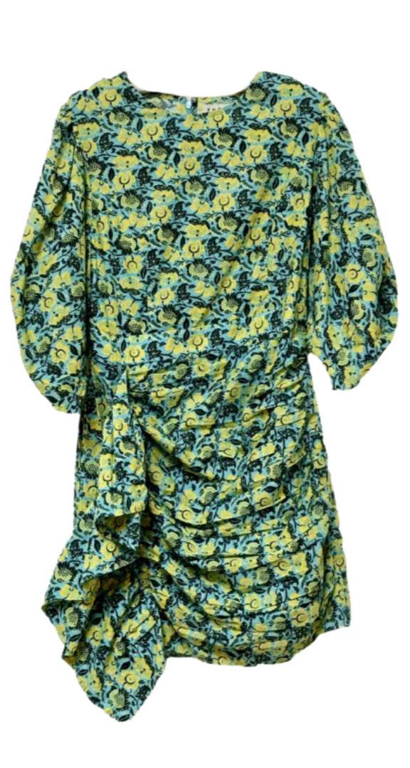 Pia Dress~ Blue Rio Floral Tunics Hiking breathable