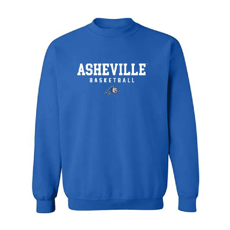 UNC Asheville - NCAA Women's Basketball : Alana Swift - Classic Shersey Crewneck Sweatshirt Hoodie with Batwing Sleeves Loose Dramatic UNC Asheville - NCAA Women's Basketball : Alana Swift - Classic Shersey Crewneck Sweatshirt Hoodie with Batwing Sleeves Loose Dramatic