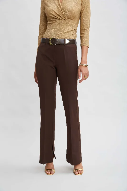 Inseam Slit Flare Pant Casual Sweatpants Style