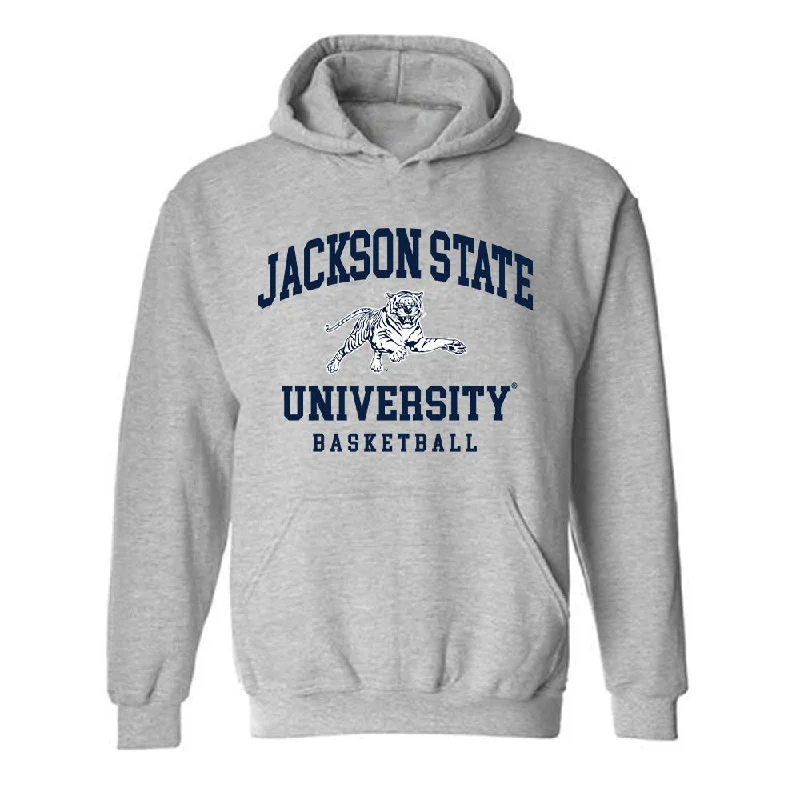 Jackson State - NCAA Women's Basketball : Zaria Glover - Classic Shersey Hooded Sweatshirt Hoodie with Lining Warm Insulated Jackson State - NCAA Women's Basketball : Zaria Glover - Classic Shersey Hooded Sweatshirt Hoodie with Lining Warm Insulated