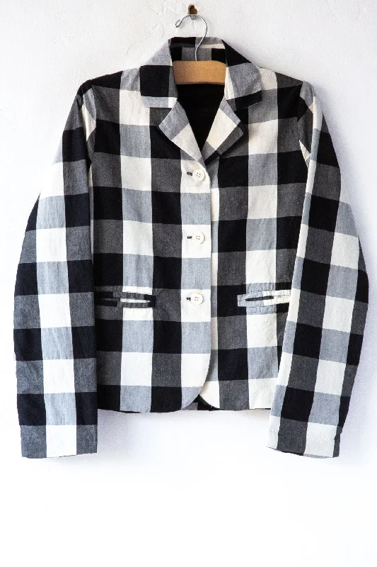 Big Check Jacket Anorak Shell Jacket Lightweight Jacket