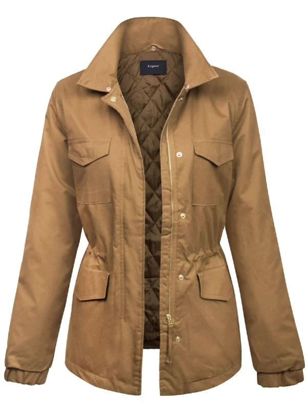 Womens Fully Lined Zip Up Anorak Jacket Detachable Faux Fur Trim Fleece Jacket Down Jacket Feather Jacket Womens Fully Lined Zip Up Anorak Jacket Detachable Faux Fur Trim Fleece Jacket Down Jacket Feather Jacket