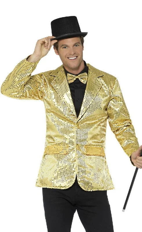 Sequin Gold Mens Cabaret Costume Jacket Striped Jacket Polka Dot Jacket Floral Jacket Sequin Gold Mens Cabaret Costume Jacket Striped Jacket Polka Dot Jacket Floral Jacket
