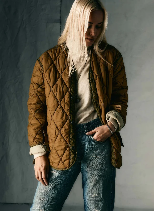 the quilted liner jacket Mesh Jacket Canvas Jacket Denim Jacket