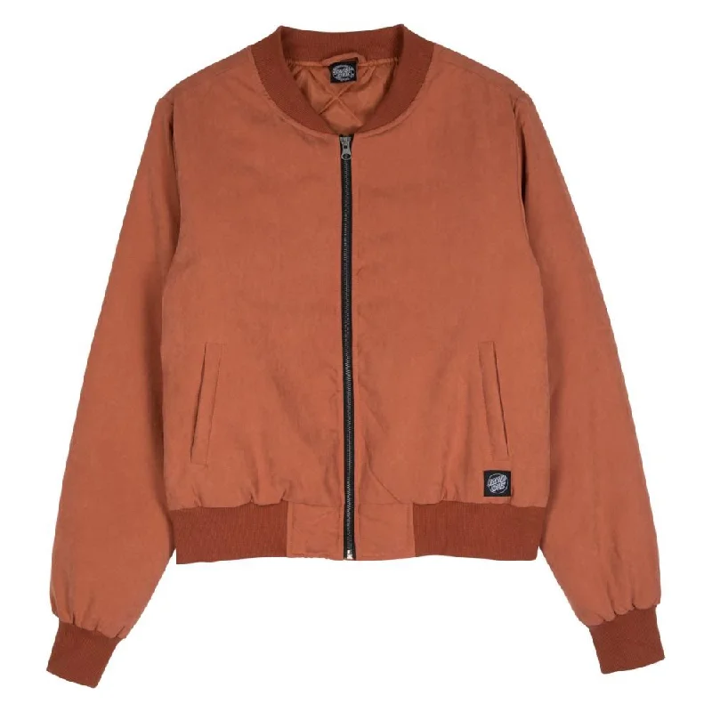 Santa Cruz Womens Jacket Opus Dot Bomber - Clay V-Neck Jacket Boat Neck Jacket Square Neck Jacket Santa Cruz Womens Jacket Opus Dot Bomber - Clay V-Neck Jacket Boat Neck Jacket Square Neck Jacket