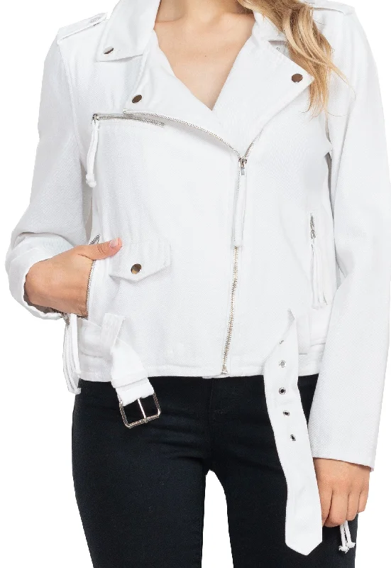 Fashionable Cropped Denim Moto Biker Jacket (JKJR1833) Snapped Jacket Toggled Jacket Drawstring Jacket Fashionable Cropped Denim Moto Biker Jacket (JKJR1833) Snapped Jacket Toggled Jacket Drawstring Jacket