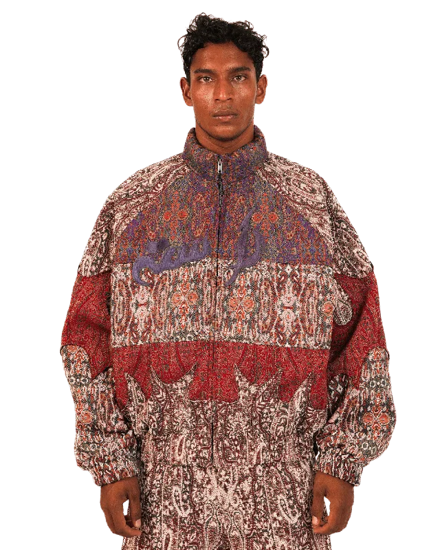 "HERITAGE" WOVEN JACKET Zip Front Button Front Snap Front