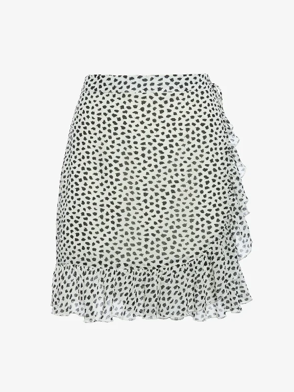 Hayden Wrap Skirt silk skirt luxurious
