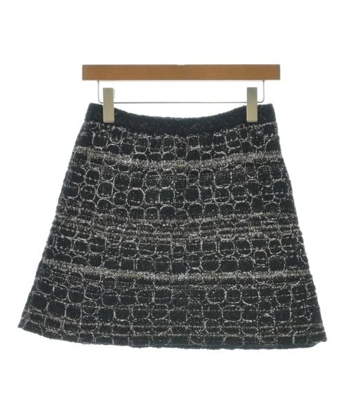 CHANEL Mini skirts corduroy skirt durable
