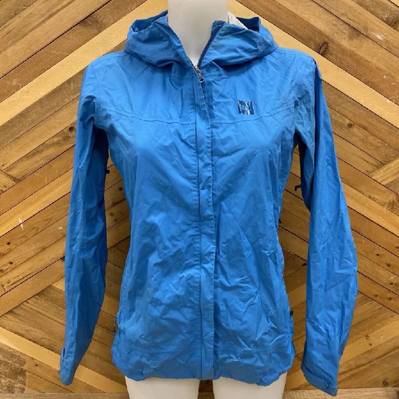 MEC - Women's Rain Jacket - MSRP $140: Blue-women-XS Fleece Fabric Down Fabric Feather Fabric MEC - Women's Rain Jacket - MSRP $140: Blue-women-XS Fleece Fabric Down Fabric Feather Fabric