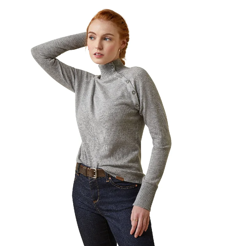 Half Moon Bay Sweater Striped Floral Plaid