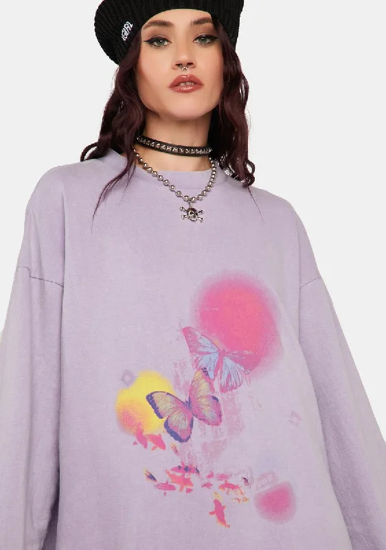 Butterfly Sweater Dress Machine Wash Dry Clean Hand Wash