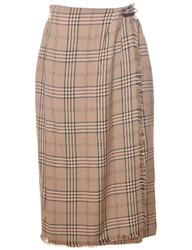 Liz Claiborne Midi Skirt - M flowy skirt hem