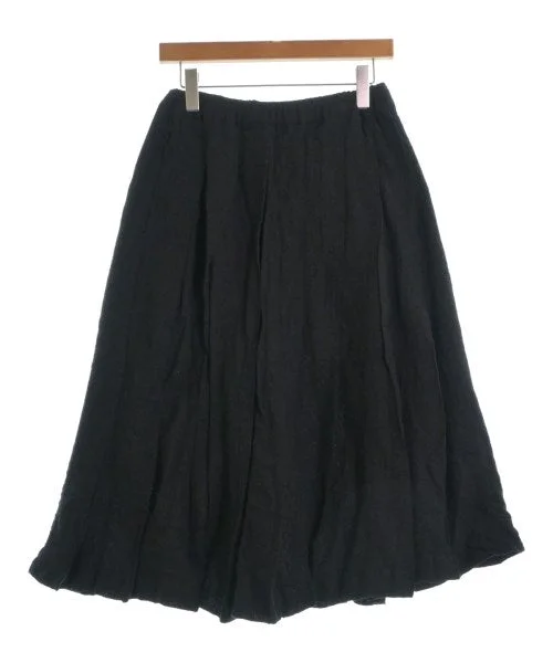 BLACK COMME des GARCONS Long/Maxi length skirts cashmere skirt plush