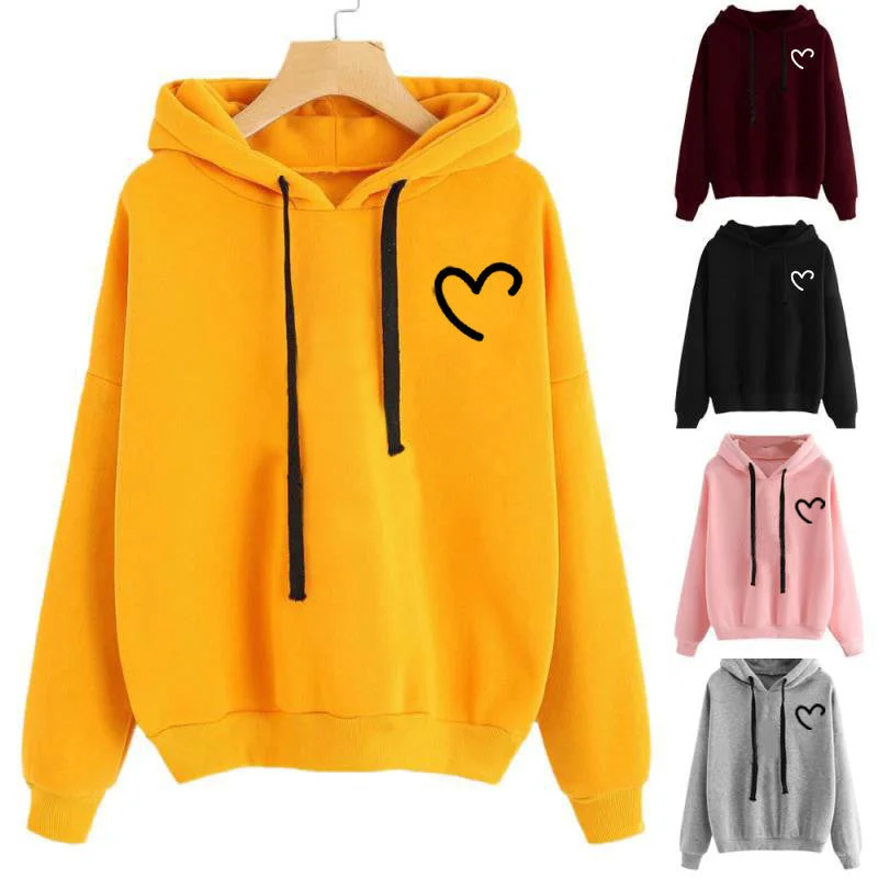 Fleece Hooded Women's Clothing Sweater Top Layered Multi-layer Single Layer