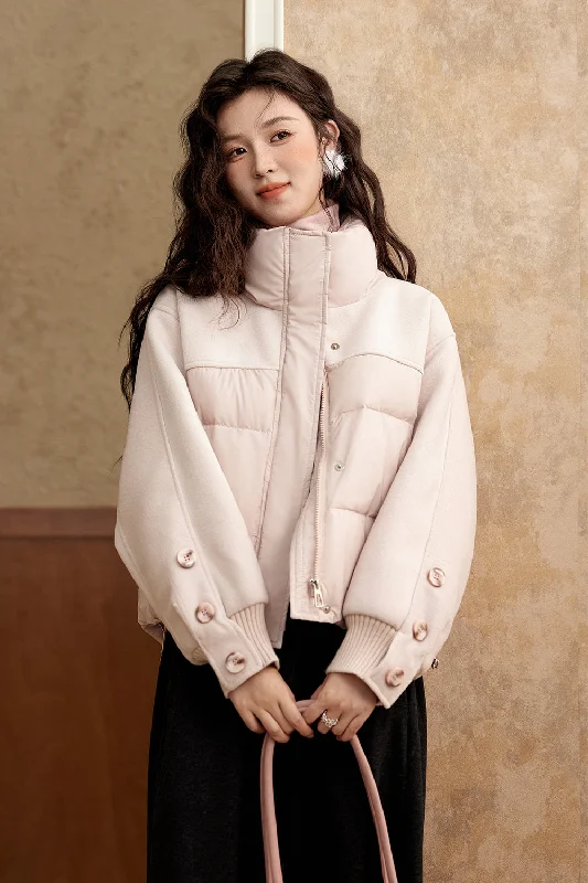 Puffer Jacket for Women Satin Jacket Silk Jacket Chiffon Jacket