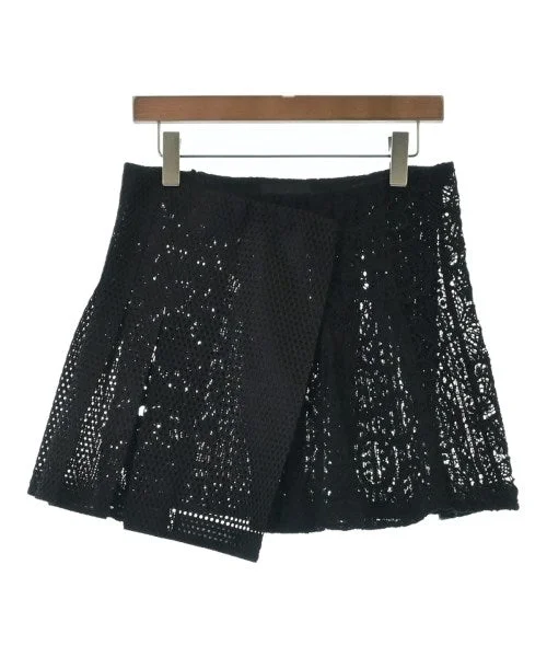 BURBERRY PRORSUM COLLECTION Mini skirts chiffon skirt flowing