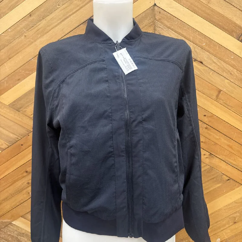 Lululemon - Women's Reversible Jacket - MSRP comp $168: Black/Blue/White-women-8 Jacket Blazer Coat Lululemon - Women's Reversible Jacket - MSRP comp $168: Black/Blue/White-women-8 Jacket Blazer Coat