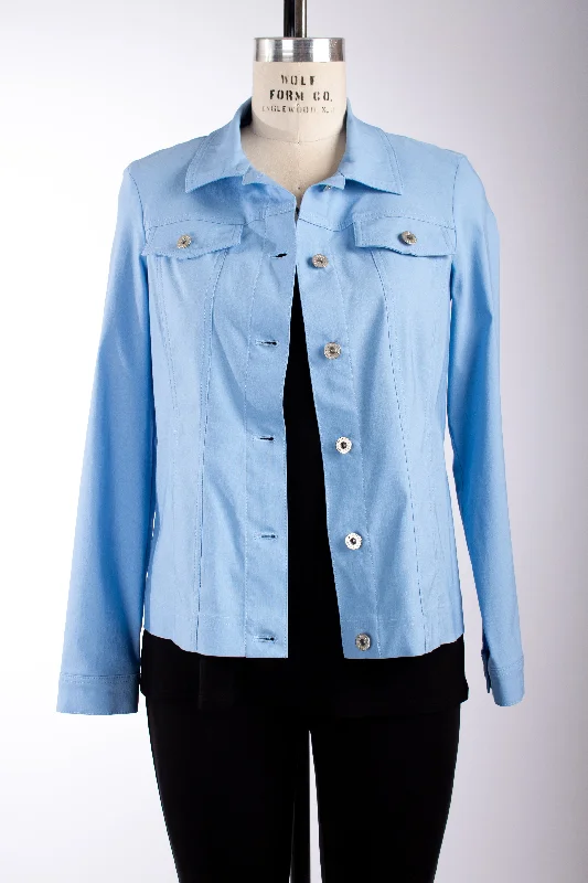 "Happy" Denim Jacket Mesh Jacket Canvas Jacket Denim Jacket