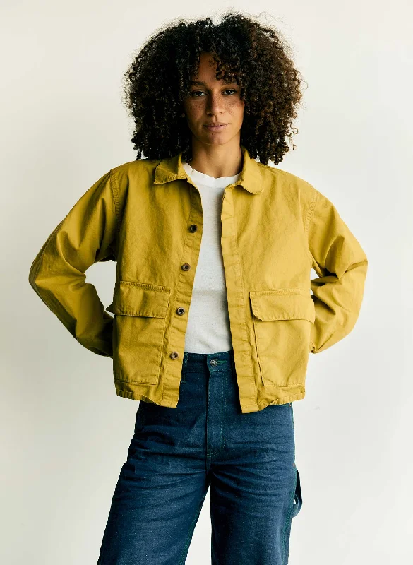 mabel twill field jacket Welt Pockets Slit Pockets Flap Pockets