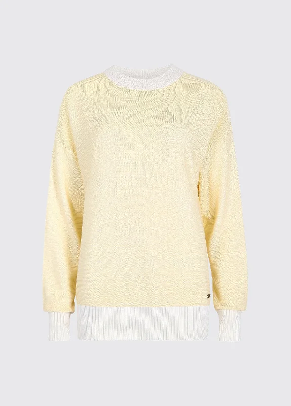 Carrick Ladies' bamboo blend sweater - Oyster Fleece Fabric Down Fabric Feather Fabric Carrick Ladies' bamboo blend sweater - Oyster Fleece Fabric Down Fabric Feather Fabric