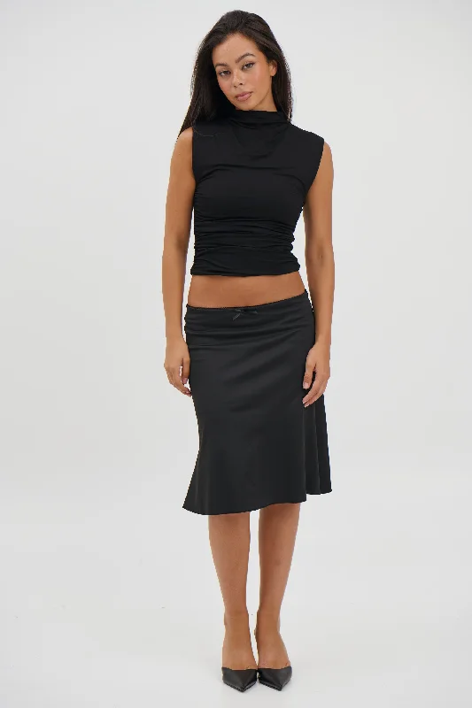 Nassia Skirt Black lace skirt delicate