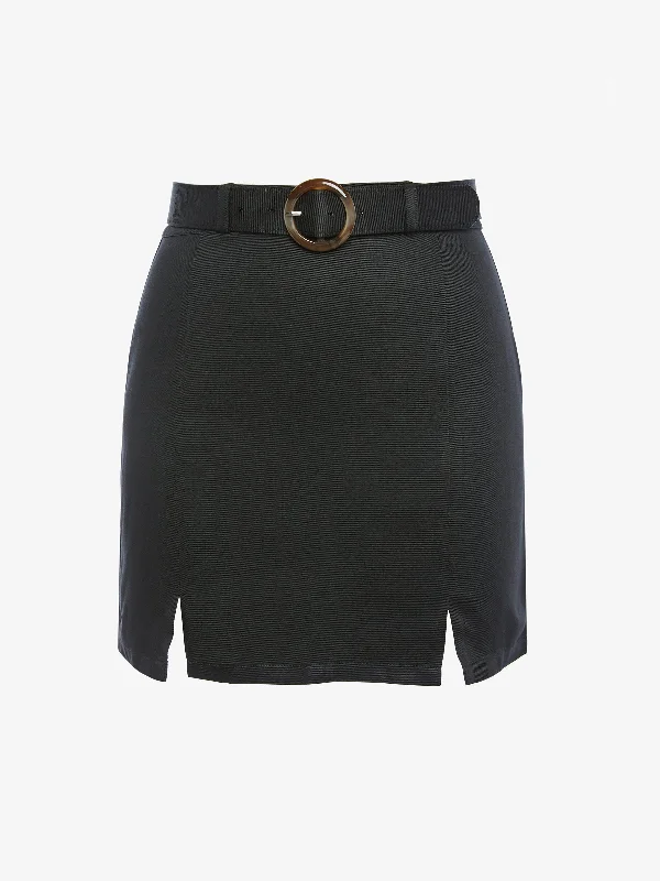 Iris Skirt corduroy skirt textured