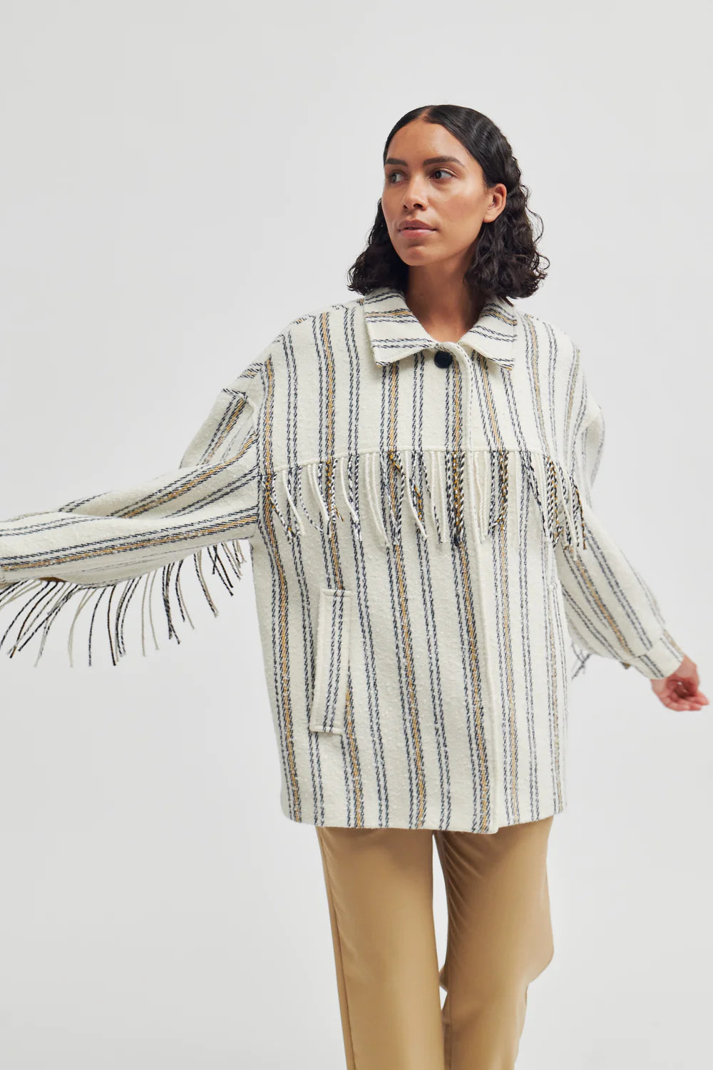 Second Female Zora Jacket in Woodthrush Tailored Jacket Straight Jacket A-Line Jacket Second Female Zora Jacket in Woodthrush Tailored Jacket Straight Jacket A-Line Jacket